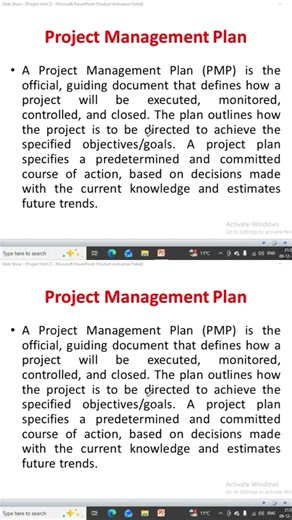 What is Project Management Plan(PMP》?| COMPETITIVE EXAMS | IGNOU TEE