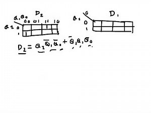 Digital Electronics: Mod 6 Up Counter using D Flip Flops