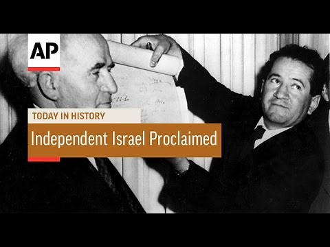 Independent Israel Proclaimed - 1948 | Today In History | 14 May 17