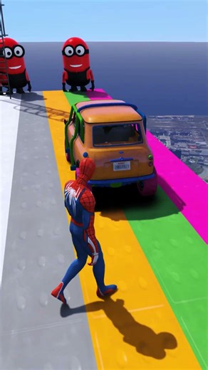 GTA 5 Spidey Water Fail? 🤯 #shortsvideo