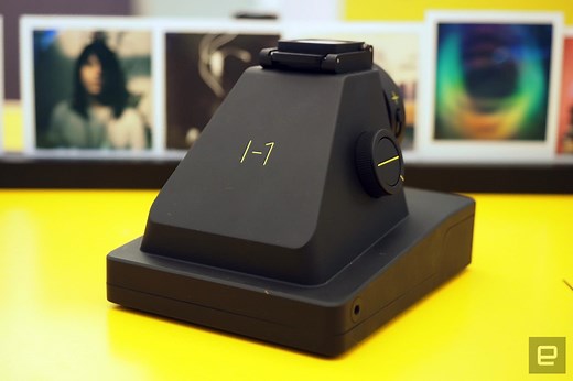 An instant camera with a modern take on retro photography