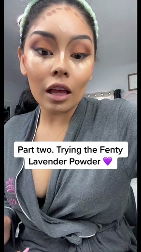 Fenty Beauty Lavender Powder Review