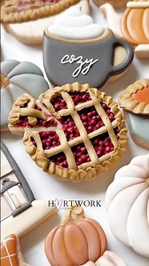 🍂🥧Shop Cutters - Link in bio #cookiedecorating #cookiecutters #decoratedcookies #royalicing #fall
