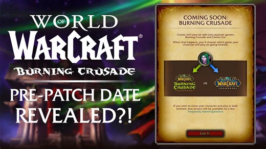 Burning Crusade Classic pre-patch date revealed?