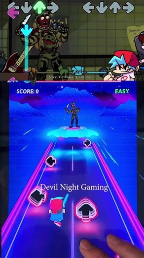 Funky Frights x Security GF - FNF Mobile Gameplay - Friday Night Funkin'