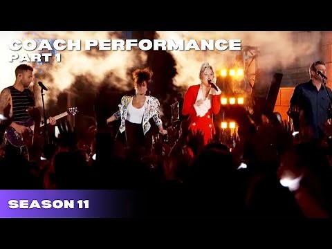 “Dream On”: Miley Cyrus, Alicia Keys, Adam Levine, Blake Shelton (The Voice Season 11) PART 1/2