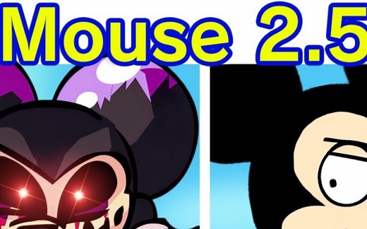 Friday Night Funkin' VS Mouse 2.5 FULL WEEK全流程完整 | Mickey Mouse Update (FNF Mod)