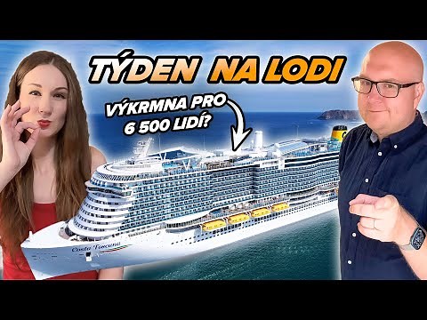 Jak to vypadá na gigantické výletní lodi? | Kolik stojí plavba | Kde máme kufr?! 🤬| Costa Toscana