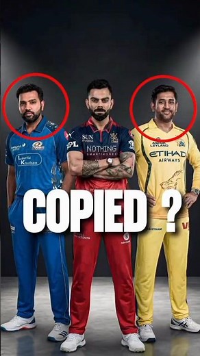 CSK AND MI COPIED RCB😱😂 #rcb #csk #mumbaiindians