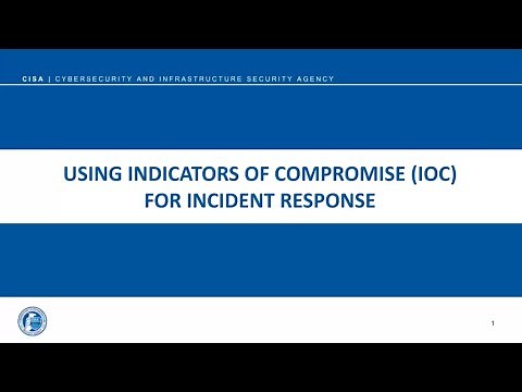 Understanding Indicators of Compromise