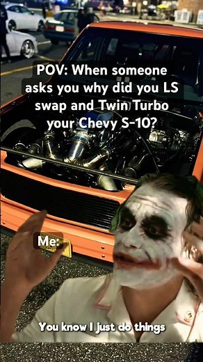 Twin Turbo LS Swapped Chevy S10 Explained… #shorts #lsswap #twinturbo #v8power