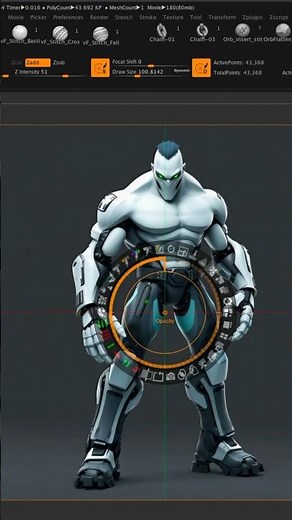 How to use Spotlight in zBrush to setup a reference image