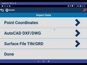 Configuring Carlson Layout With the Carlson BRx7 GNSS Receiver