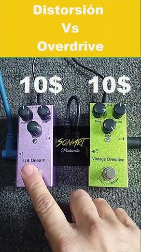 Distortion vs Overdrive #overdrive #distortion #guitarpedals #viralvideo