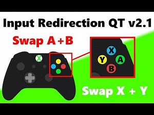 Rosalina's Input Redirecton QT v2.1 - Update for XInput Button Swapping! A = B & X = Y