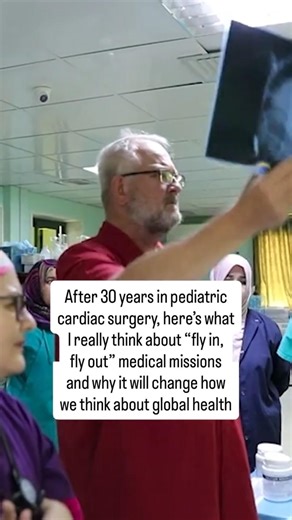 🔬 Capacity building. Why global health and pediatric cardiac surgery are finally paying attention.