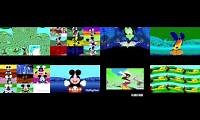 Mix of 8 videos from youtube : Too Many Mickey Mouse Clubhouse Theme Songs