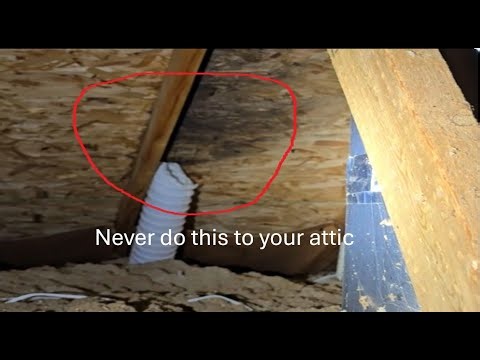 Bathroom Fan Vented Into Attic? Here's Why That's Wrong