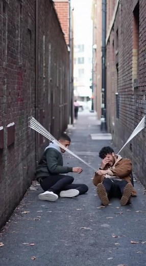 Invisible tug of war😂 #funny #funnyreels #funnyvideos #cctvcameras | Trendshaker