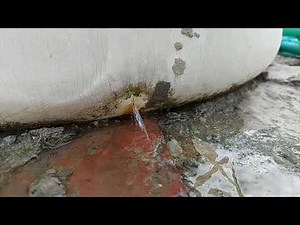 Water Tank Leakage Repair | How to Repair a Water Tank