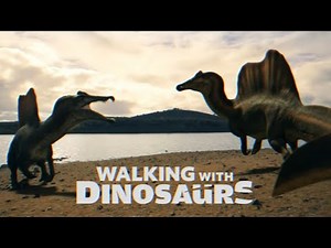 Walking with Dinosaurs 2025 - Spinosaurus meets another spinosaurus clip