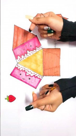 Handmade Strawberry Squishy 💗🫰 #diy #ytviral #squishy #shorts