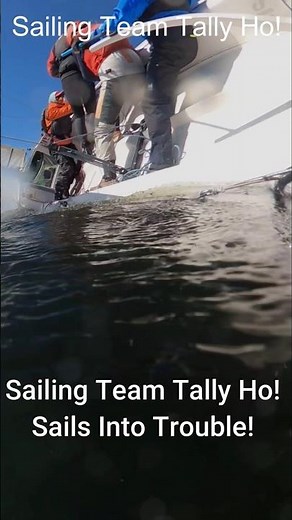Sailing Team Tally Ho! Gets Into Trouble! #sailing #sailingcommunity #j70
