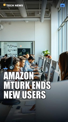 Amazon's Mechanical Turk is Shutting Down to New Users! 🤖 #Shorts