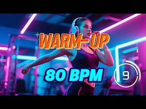 20 Min Funk EDM Warm-Up Groove | 80 BPM Workout Music Playlist
