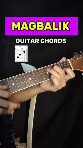 Magbalik - Callalily Easy Guitar Chords for Beginners #guitarchords #guitartutorial