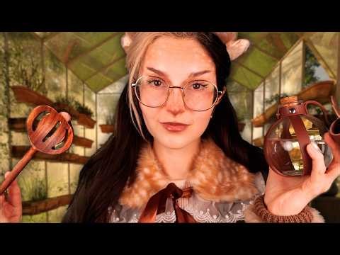 ASMR Fawna Heals Your Wounds | Satisfying Close-Up Fantasy Roleplay