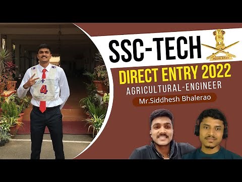 Indian Army SSC Technical Entry 2022 | Agri-Engg | Interview Process | Complete Details