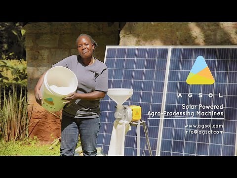Agsol - Solar Powered Hammer Mill