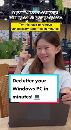 It’s Clean your Virtual Desktop Day! Free up storage space by 🗑️unwanted temp files on your Windows PC!✨ #CleanYourVirtualDesktopDay #PCTips #EduTok #LaptopRunningOut #LaptopSlow
