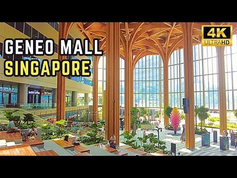 Singapore’s Most Beautiful Cathedral-Style Mall - Geneo Mall [4K]