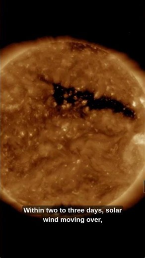 Should We Be Worried About This Hole In The Sun? #SpaceWeather #Sun #SolarStorm