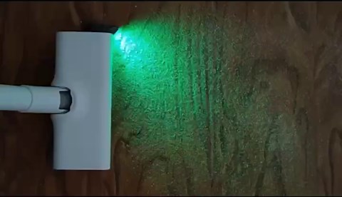 Vacuum Cleaner Dust Display LED Lamp Suitable for Dyson Shark Bissell, Reveal Microscopic Dust & Illuminate Invisible Pet Hair Cat Dog Fur, Rechargeable Upgrade Vacuum Cleaner Accessories