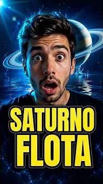 Saturn has rings 282,000 km across — but it would float with a density of 0.687 🪐