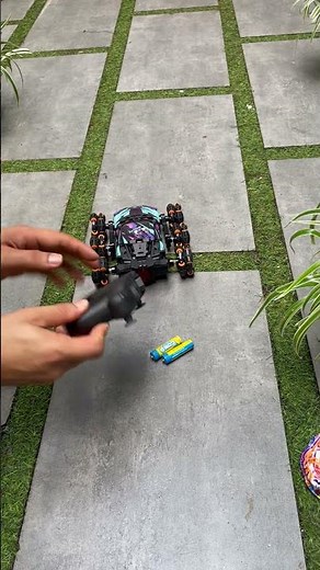 6WD RC Drift Beast with Smoke! INSANE Spray Test You Have to See! #shorts