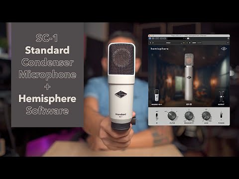 First look! Universal Audio SC-1 microphone and hemisphere software!