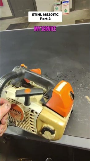 STIHL MS201 TC Not Running — Clogged Carburetor & Broken Gas Tank FIXED! Part 2