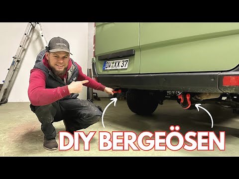 DIY BERGEÖSEN / Sprinter 4x4 🚐 / Offroad / Schäkel