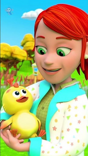 Five Little Chicks #shorts #nurseryrhymes #kidsosng #countingsongs