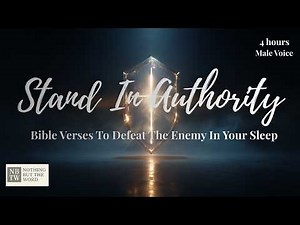 When the Enemy Attacks - Powerful Bible Verses for Victory in Your Sleep | 4 hours Male Reader | KJV