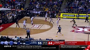 Highlights from tonight's 79-74 victory over Texas Tech in the quarterfinals of the Big 12 Championship. #HailWV | #Big12MBB | WVU Men's Basketball