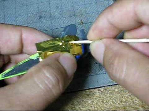 便利道具 ハセガワ社 ミラーフィニッシュ「ゴールド」