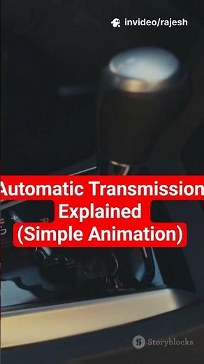 Automatic Transmission Explained (Simple Animation) #learnwithmerm #automobile #engineeringshorts