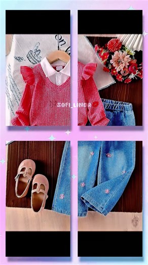 •conjunto de “SHEIN” para niños de 6 años•🌹💗#melody#outfit💖#apoyo ‪@SOFIEE-04‬😙#viral_video😥🎧