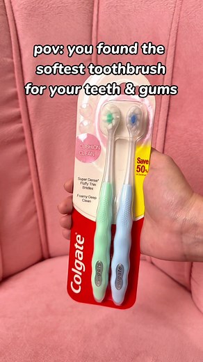 Colgate Ultra-Soft Bristle Toothbrush for Gentle Teeth Cleaning