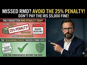 Missed RMD Penalty Waiver 2026: Form 5329 & The "RC" Code Secret